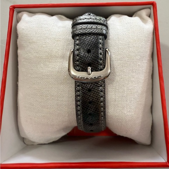 Coach Metallic Silver Chronograph Watch - Picture 2 of 5